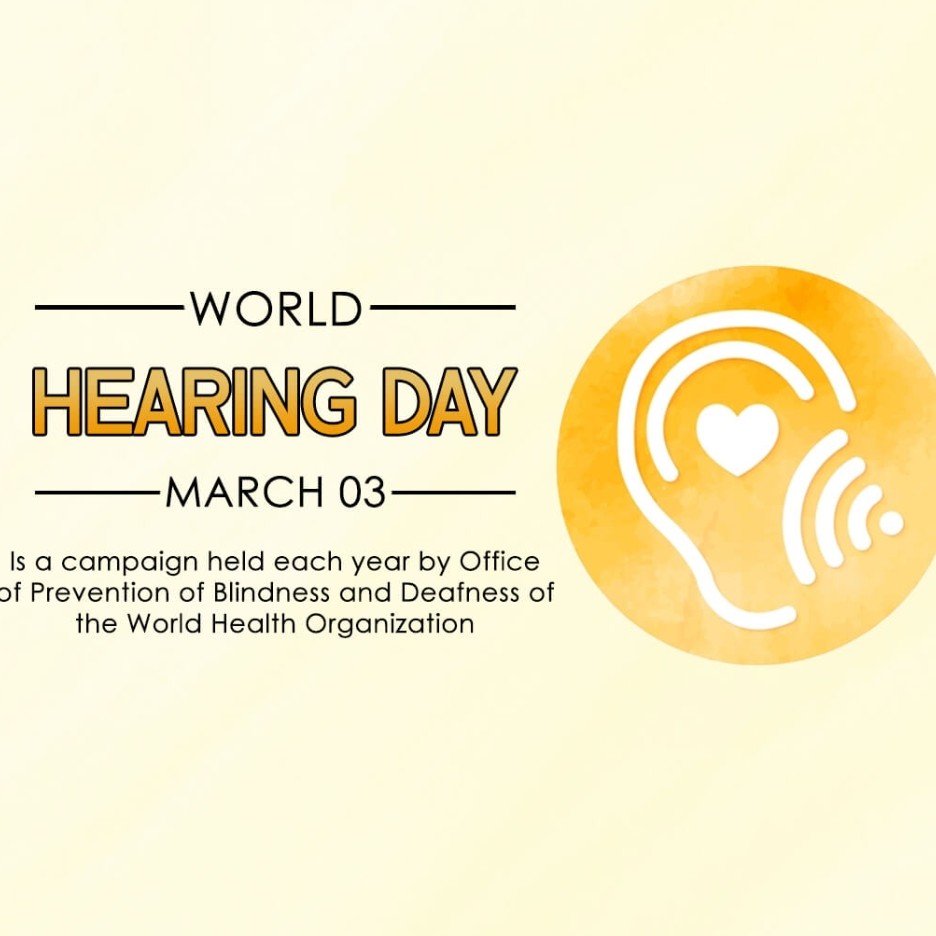 World Hearing Day: 03 March | Download Poster, Status and hd PHotos Free 8 World Hearing Day Design Download